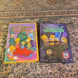 The Simpsons Christmas 2 and Treehouse of Horror DVD Used